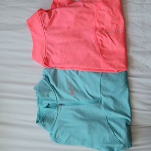 Nike set of 2 running dri-fit tops